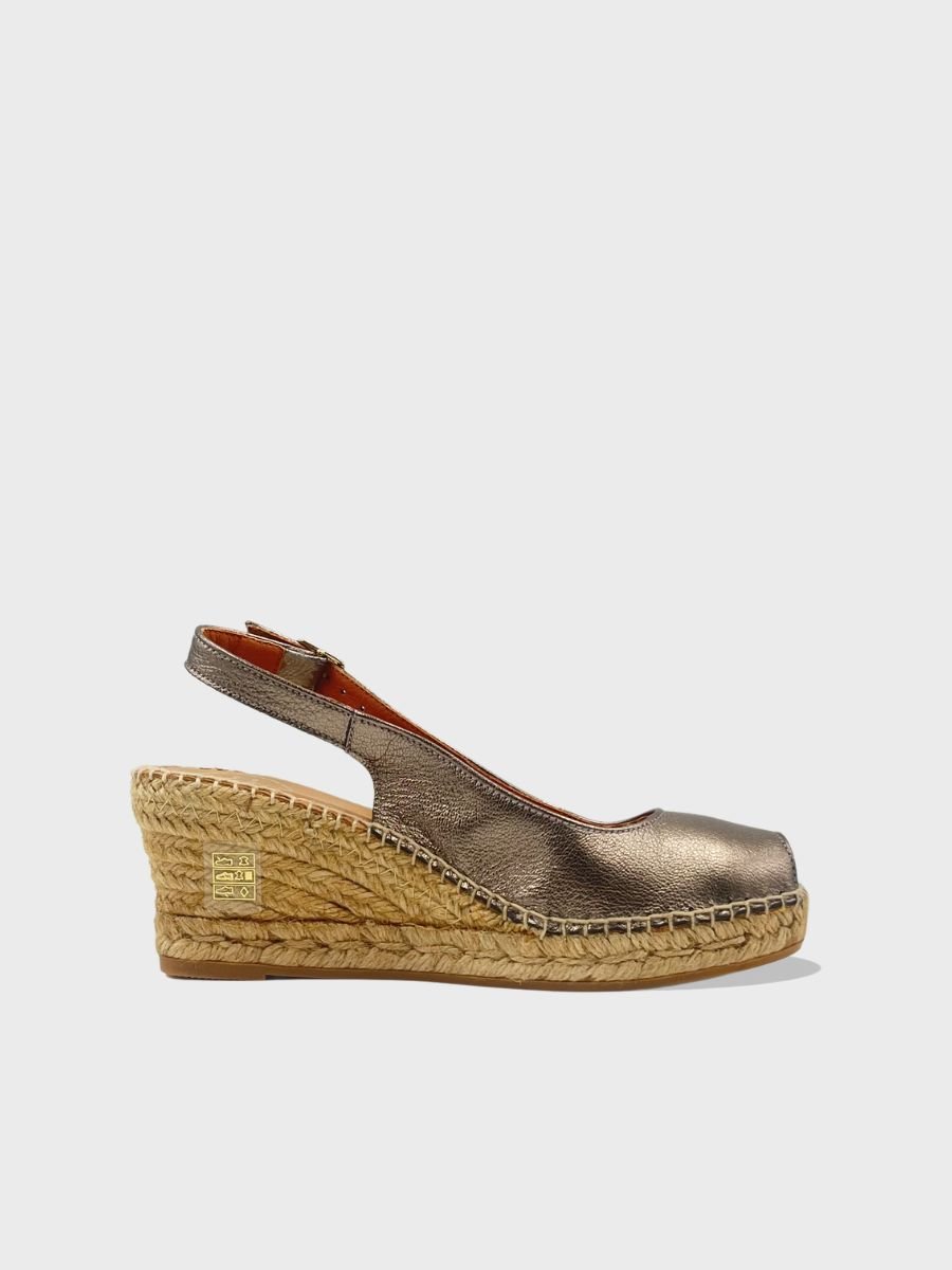 Alpargata de cuña estilo peep toe | CROACIA