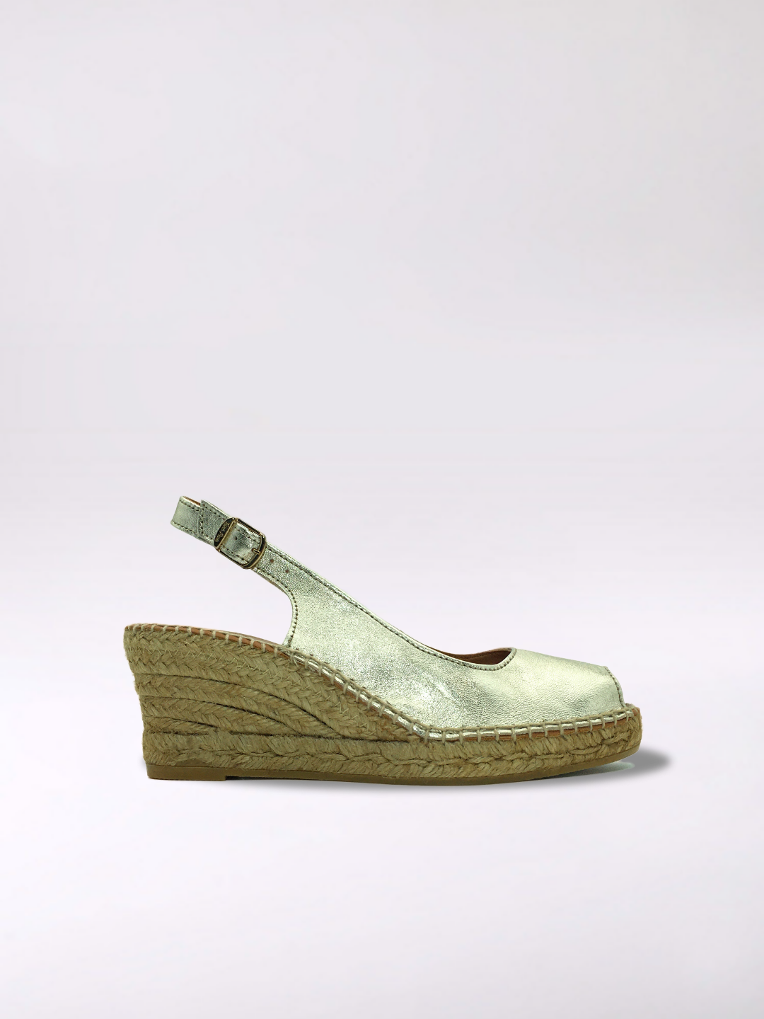 Alpargata de cuña estilo peep toe | CROACIA