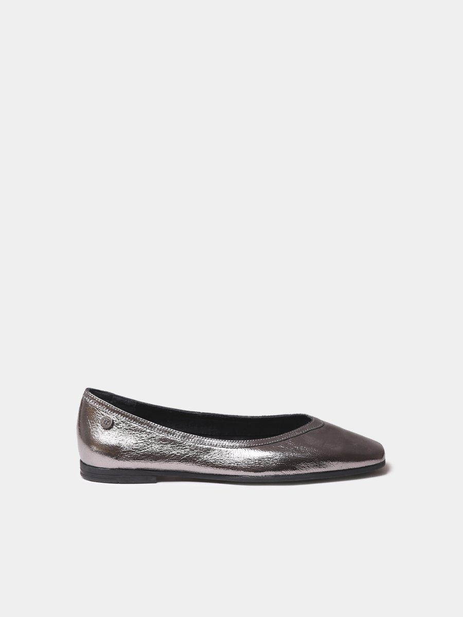 Ballerinas en cuero efecto brillante | MELISA-MT
