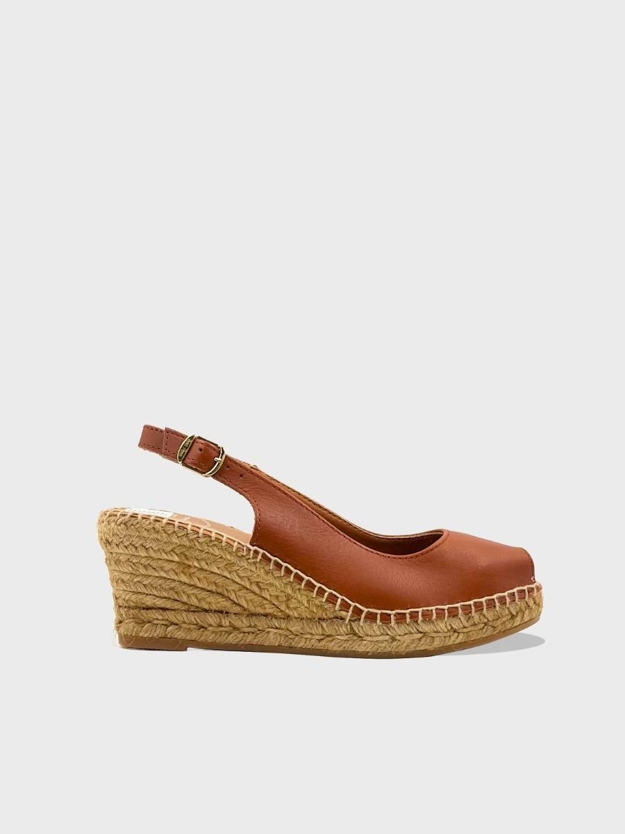 Alpargata de cuña estilo peep toe | CROACIA